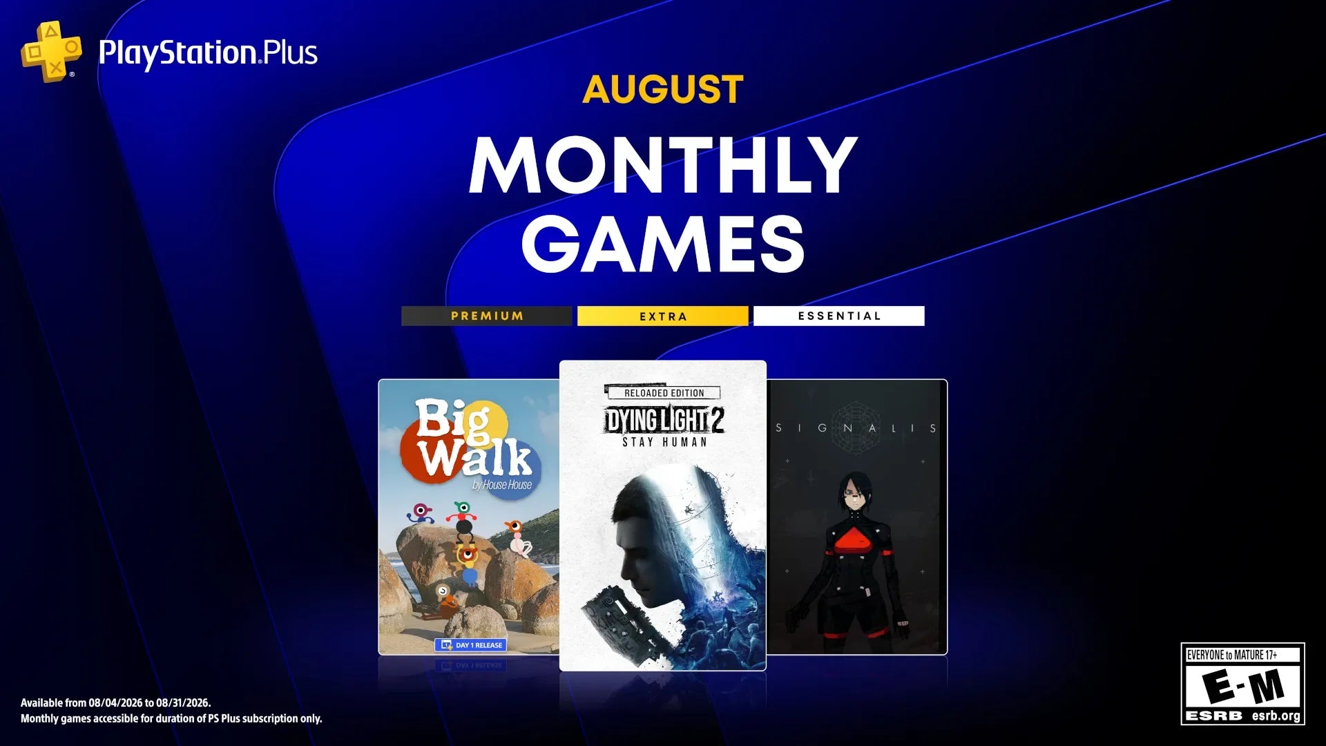 PlayStation Plus August 2026: The Games You Can Claim This Month