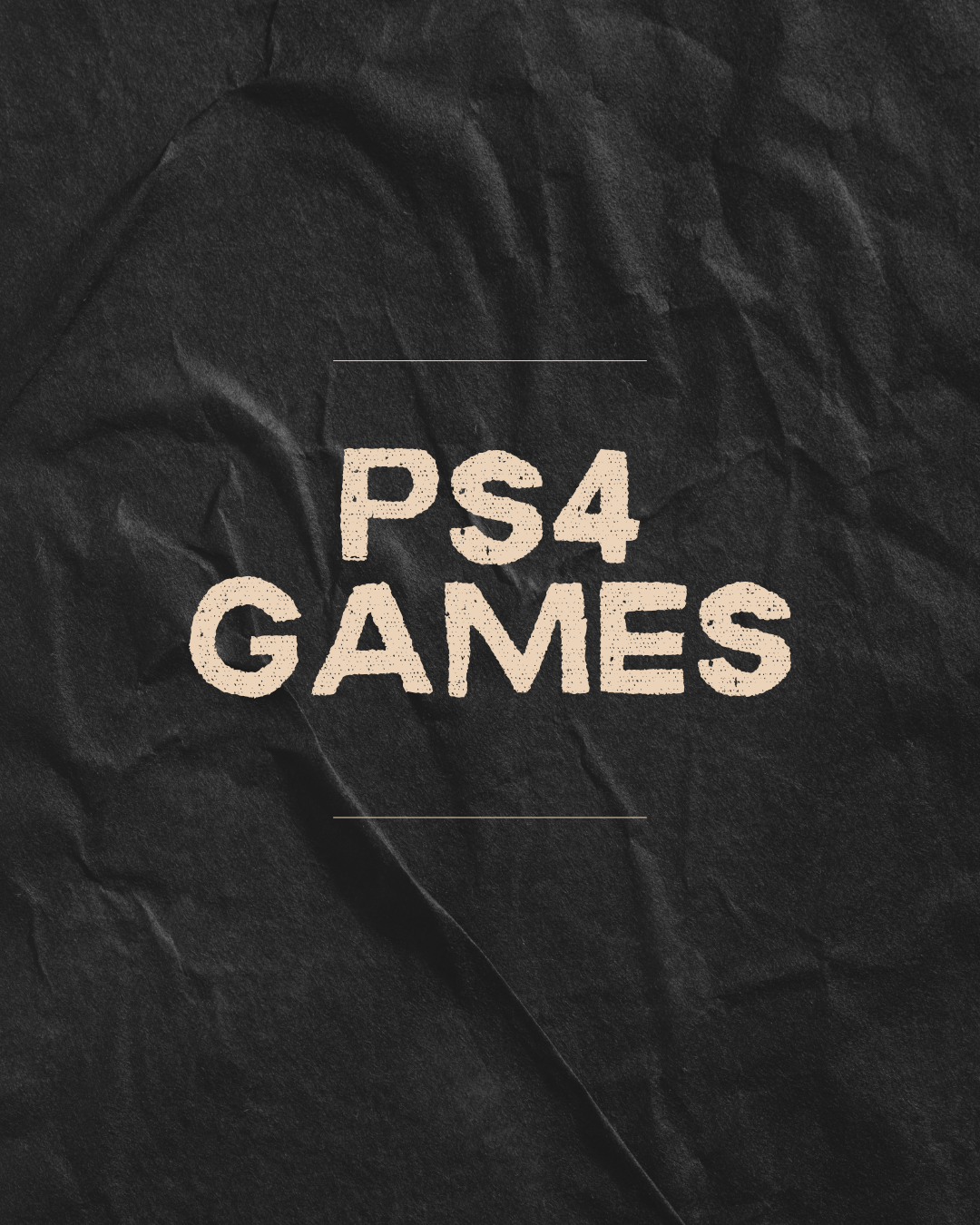 PS4 Games