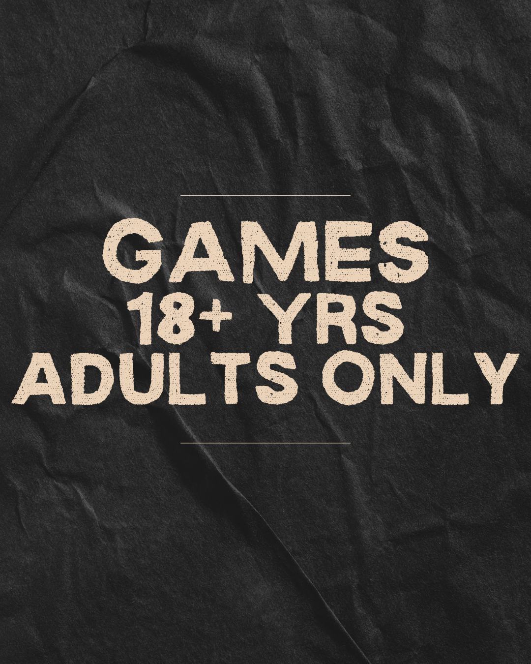 18+ Yrs [Adults Only]