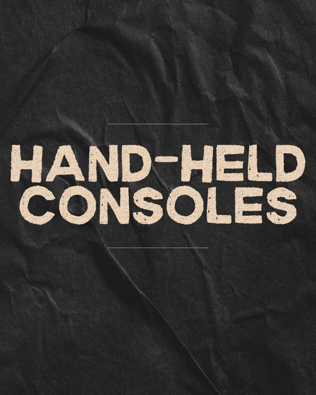 Hand-Held Consoles
