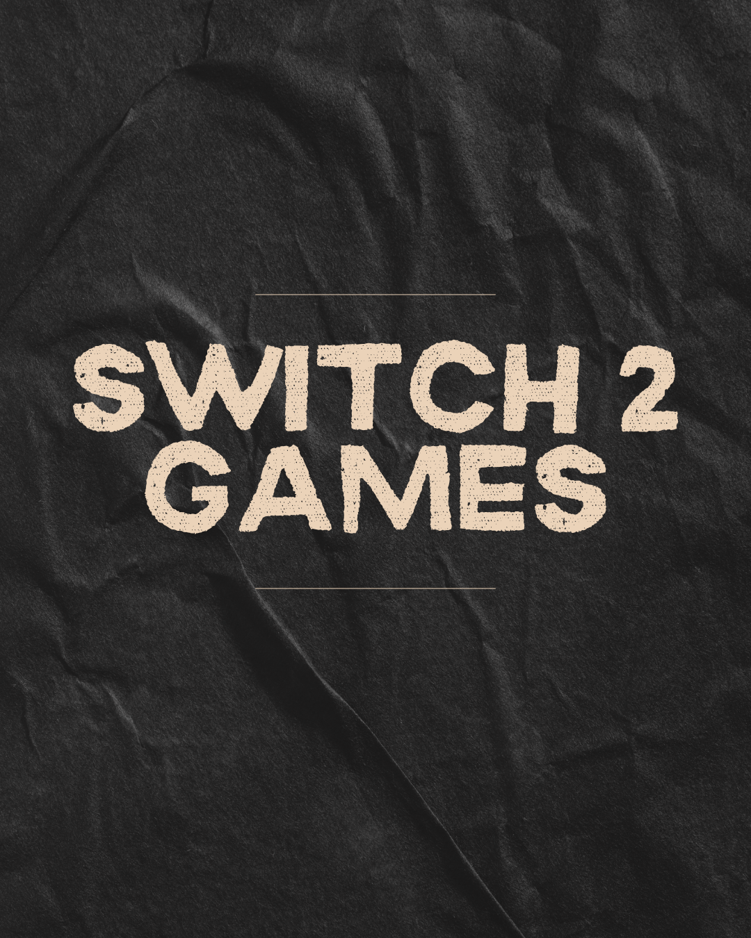 Switch 2 Games
