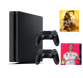 PS4 Slim Preowned 1TB + Games Bundle