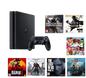 PS4 Slim Preowned 500GB + Games Bundle