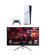 PS5 Console + 32 Inch Monitor