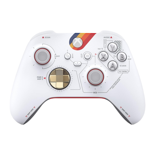 Gaming Controller Xbox Controller Gold And White X-Mods UK XBOX