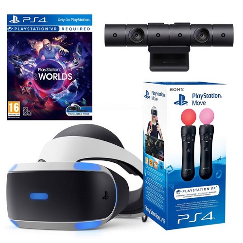 ps4 vr headset and controller