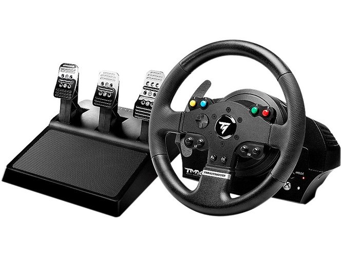 Thrustmaster Tmx Pro Force Feedback Racing Wheel Xbox1 Pc Vivid Gold - roblox steering wheel